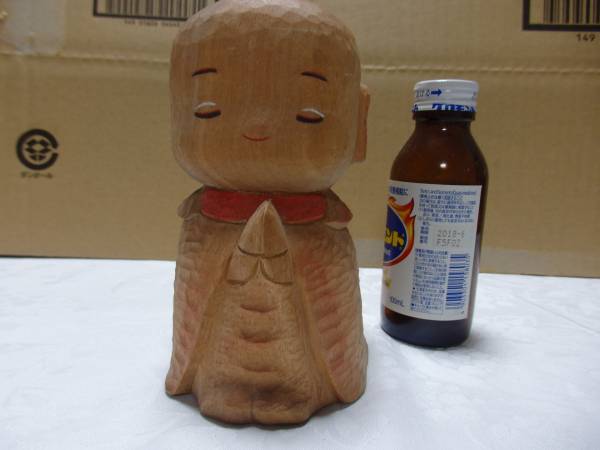 ②前島範久作 和 なごみ 木彫 仏像 仏様 地蔵(仏像)｜売買された 