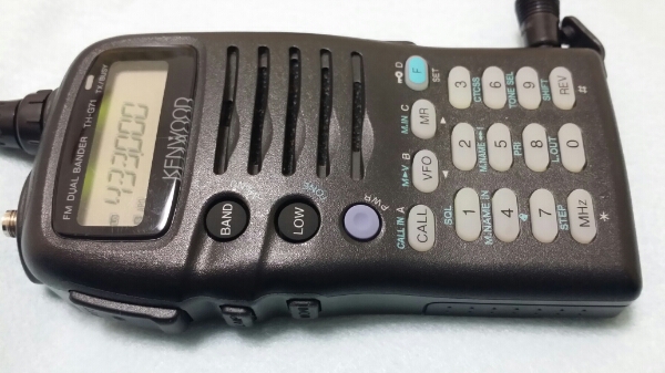 KENWOOD TH-G71 144/430MHz スピーカーマイクセット 中古動作品