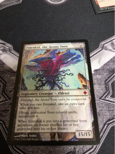 the Aeons Torn 引き裂かれし永劫、エムラクール MTG 初版Foil