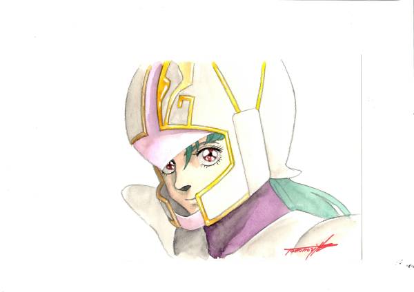湖川友謙 直筆画 イラスト シーラ(サイン、直筆画)｜売買された