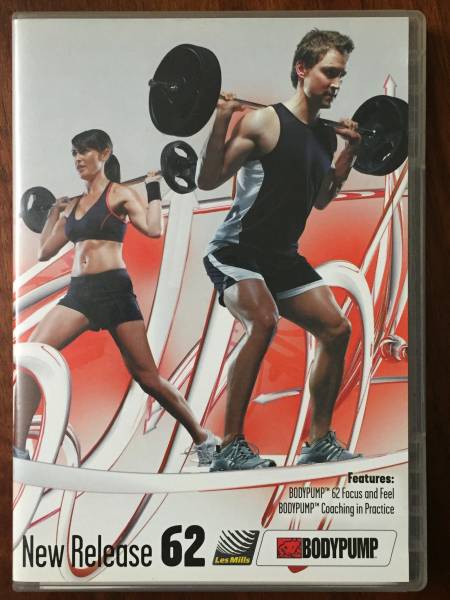 レスミルズ ボディパンプ 62 教習用DVD+CD lesmills