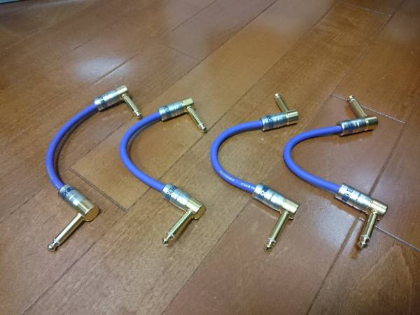 【送無】Providence P203 パッチケーブル４本セット エフェクター_1