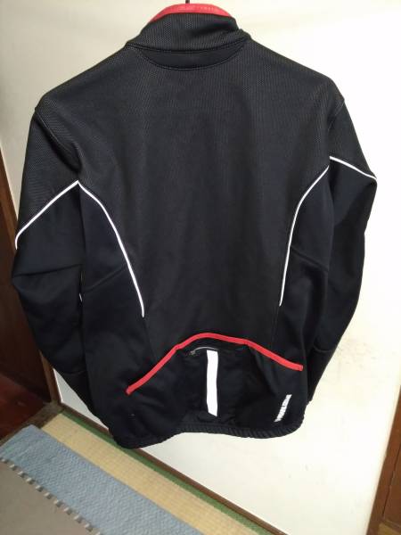 【美品】パールイズミ ウインドブレーク ジャケット3500-BL サイズM ブラック 5℃対応