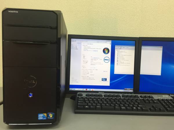 DELL vostro 430a core i7 870 2.93GHz/8GB/80GB/Win7Pro64bit
