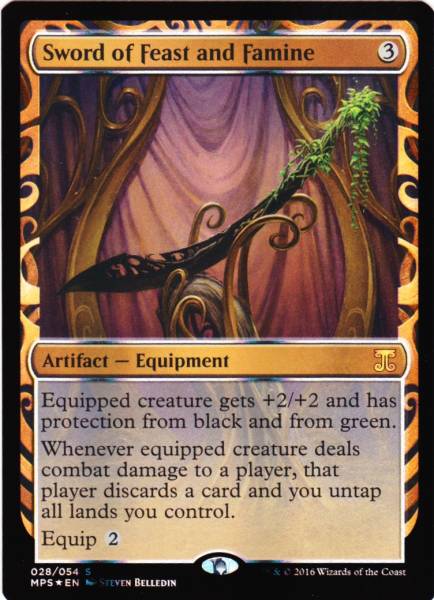 MTG◇MPS◇Foil◇英語版◇饗宴と飢餓の剣/Sword of Feast and Famine