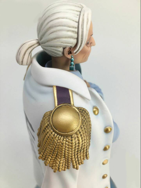 中将 お鶴 おつる ワンピース フィギュア リペイント改造 一品物 One Piece 売買されたオークション情報 Yahooの商品情報をアーカイブ公開 オークファン Aucfan Com