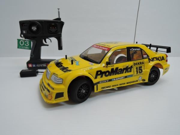 タミヤ RCカー メルセデスベンツ AMG ProMarkt ジャンク タミヤ TA03R