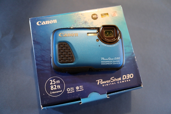 Canon デジタルカメラ PowerShot D30 中古美品 防水 耐衝撃 耐寒 キヤノン パワーショット