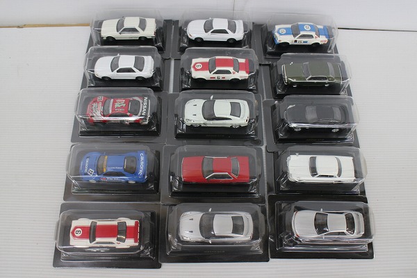 処分品 京商 1/64 NISSAN SKYLINE 2000GT-R ミニカーコレクション 箱無し