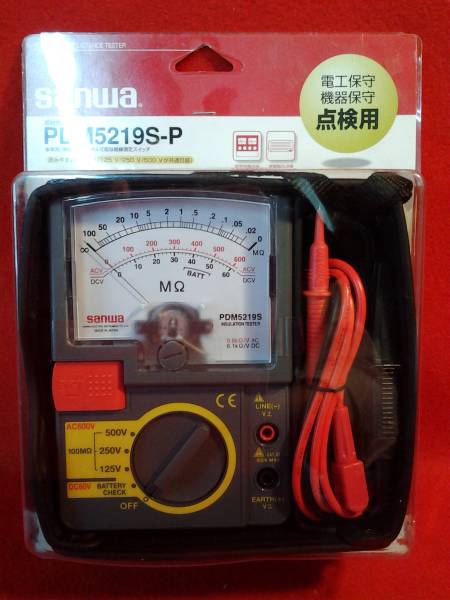 Sanwa PDM5219S-P 絶縁抵抗計 未使用