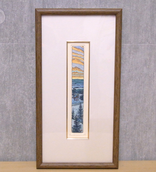 スーザン ハント ウォルコッツ EVENING 版画 絵画 アメリカ SUSAN HUNT