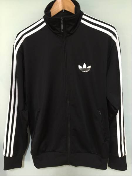 adidasアディダスジャージ☆ブラック×ホワイト☆XL☆ビンテージ