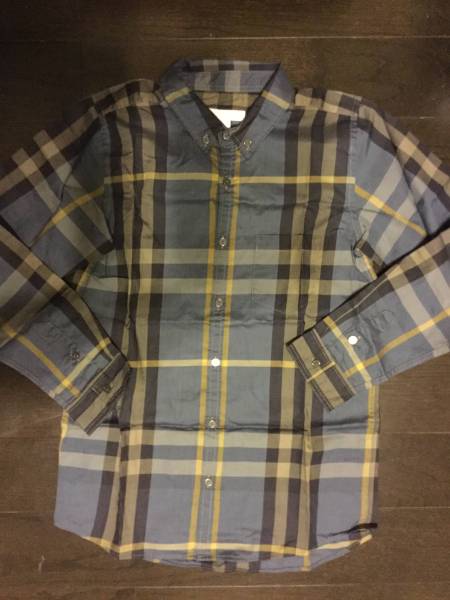 バーバリー、152センチ、12歳、タグ付き未着用、長袖シャツ