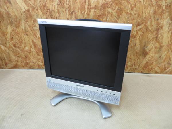 SHARP AQUOS 13V型液晶カラーテレビ LC-13S4-S シルバー SHARP 液晶