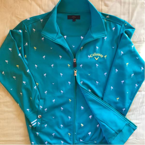 Callaway キャロウェイ ジップ ジャケット ブルー M 美品 TSI