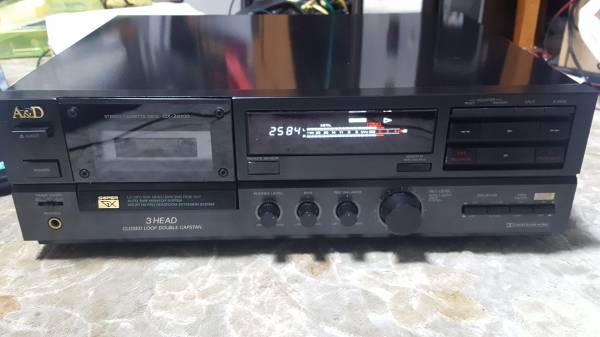 A&D GX-Z6100 - 週末特価A&D 3ヘッドカセットデッキベルト交換