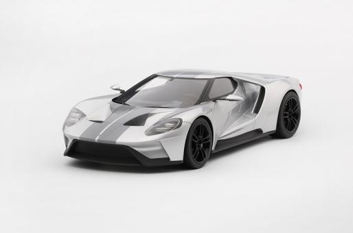 【フリマ】TOP SPEED☆1/18 TS0011 フォード GT 2015 シカゴ オートショー シルバー