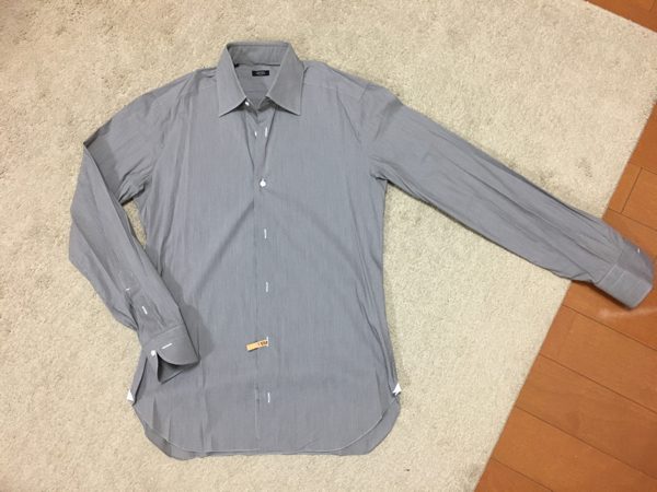 美品　BARBA バルバ　イタリア製ドレスシャツ　38