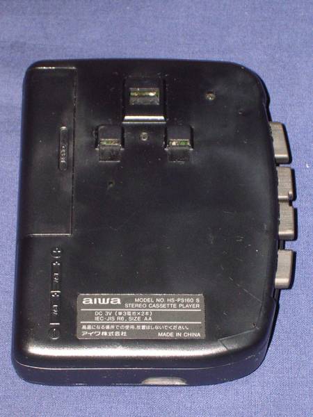 AIWA カセットプレーヤー 「HS-PS160 S」 作動品 アイワ ochanoko(再生