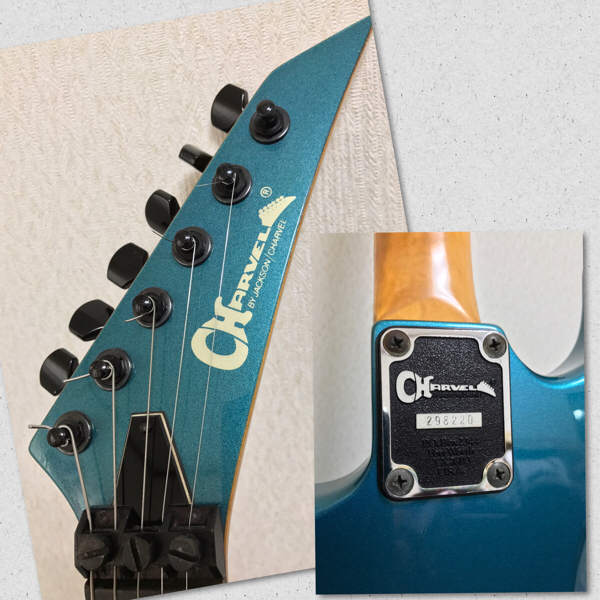 送料無料 80年代 シャーベル/Charvel ギター 希少Jacksonアクティブ