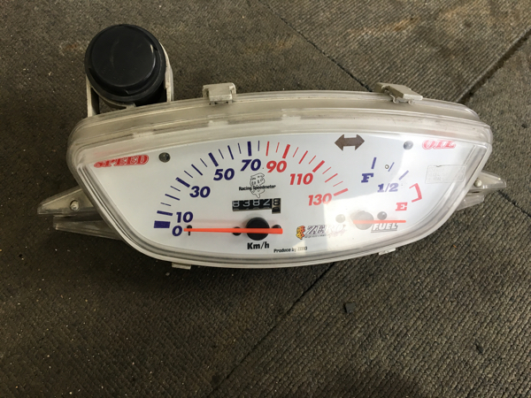 ライブディオ ZX ゼロ 130km/h スピードメーターASSY ZERO 零 【公式通販】