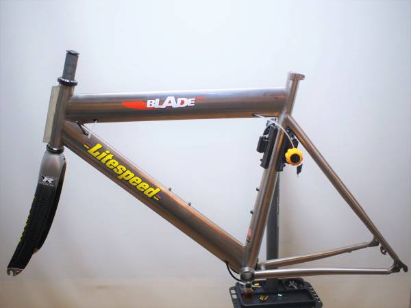 最落無し 美品LITESPEED BLADE 650C ライトスピード ブレード チタン