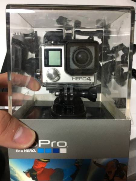 中古 GoPro HERO4 silver アクセサリー多数 社外バッグ付き_1