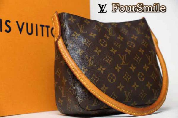 【最落無/美品】ヴィトン/モノグラム/ルーピングMM/ショルダーバッグ