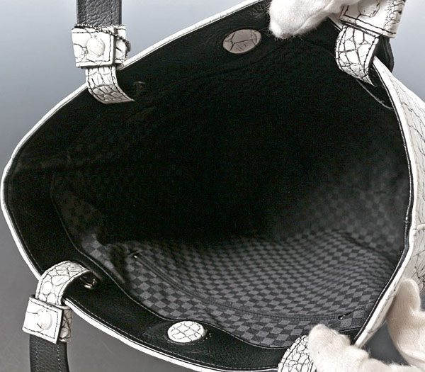 【和遊館】SHA069　『JRA』クロコダイル使用目地染め高級バッグ