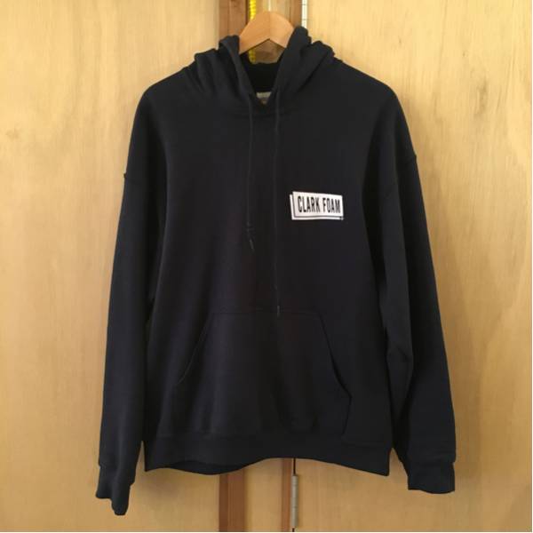 CLARK FOAM クラークフォーム パーカー Lサイズ NAVY 紺