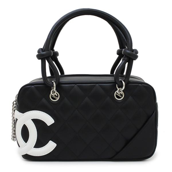 シャネル カンボンライン ミニ ボーリングバッグ A29792(未使用品)