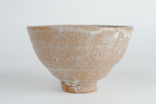 萩陶芸家 濱中月村 作 萩井戸茶碗 茶道具 抹茶碗 共箱付き 井戸茶碗