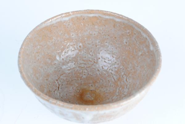 萩陶芸家 濱中月村 作 萩井戸茶碗 茶道具 抹茶碗 共箱付き 井戸茶碗