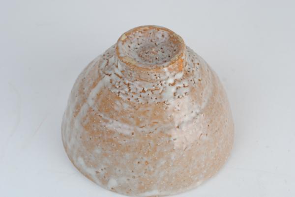 萩陶芸家 濱中月村 作 萩井戸茶碗 茶道具 抹茶碗 共箱付き 井戸茶碗
