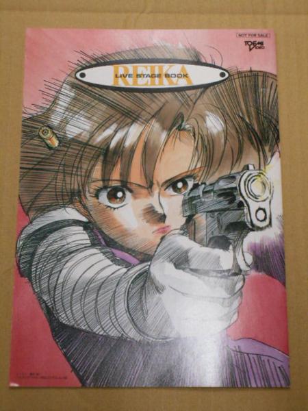 非売品☆バブルガムクライシス7☆レイカ絵コンテ・設定集☆園田健一