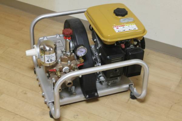 セット動噴 シバタ高圧セラミック動力噴霧機 CK-401＋ロビンEH17 