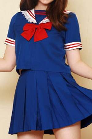☆BODYLINE(ボディライン)／ コスプレ衣装・女子高生・ミニスカート