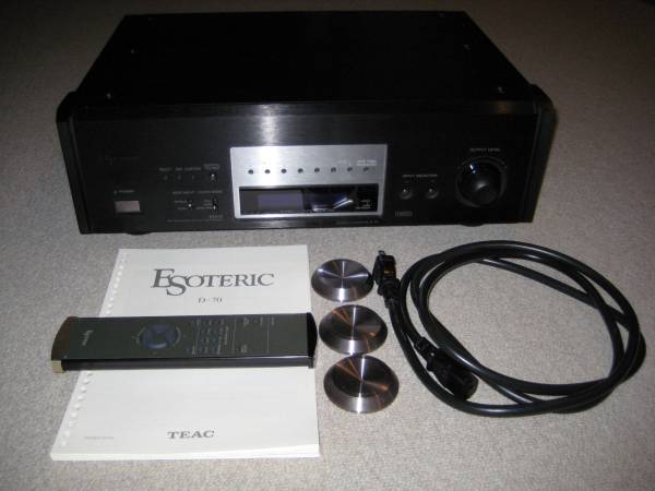 ESOTERIC エソテリック D-70 D/Aコンバーター リモコン ESOTERIC
