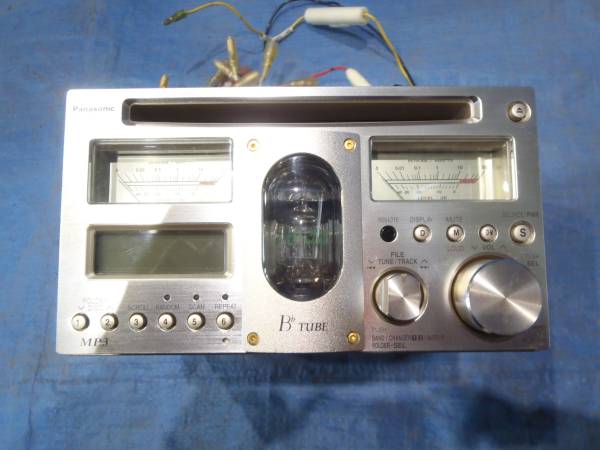 Panasonic - 当時物真空管アンプLR2連アナログメーター Panasonic