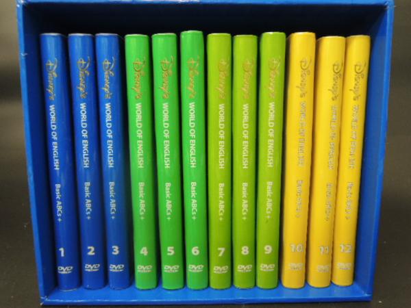 Disney World Of English ディズニー英語 教材 BASIC ABCs + DVD 12枚