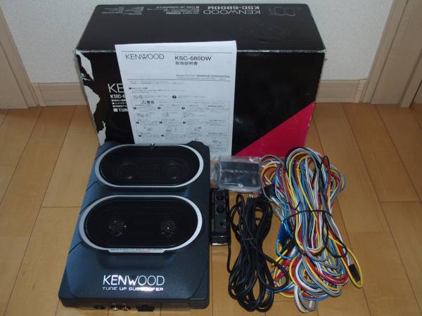 KSC-680DW サブウーファー ☆希少☆KENWOODケンウッド 未使用品 Yahoo 