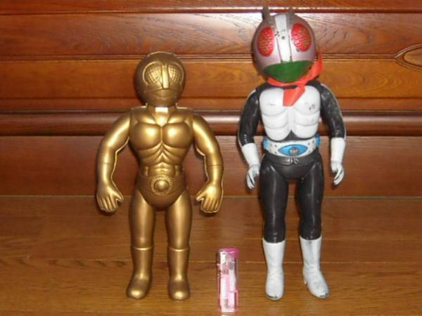 当時物　石森プロ　毎日放送　東映「仮面ライダー号」ボート玩具 当時物 Yahoo!オークション 東映 仮面ライダー1号 7体 中古品 仮面