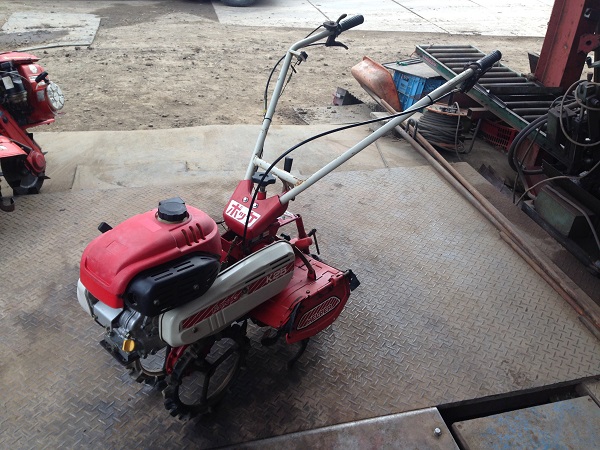 関東農機(株) 歩行型農用トラクター ポッケ ヘルパー号K25 ☆長野発  