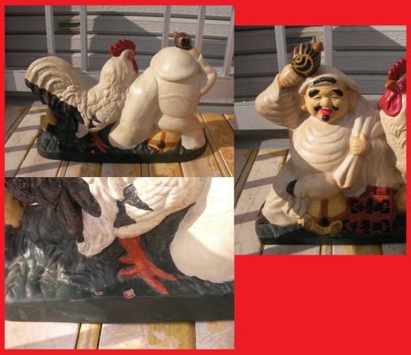 大黒様 鶏 雛 ひよこ 酉 大黒天 福神 縁起 置物 オブジェ からつ 割れ物 福徳 金運財運 商売繁盛 打ち出の小槌 和風 売買されたオークション情報 Yahooの商品情報をアーカイブ公開 オークファン Aucfan Com