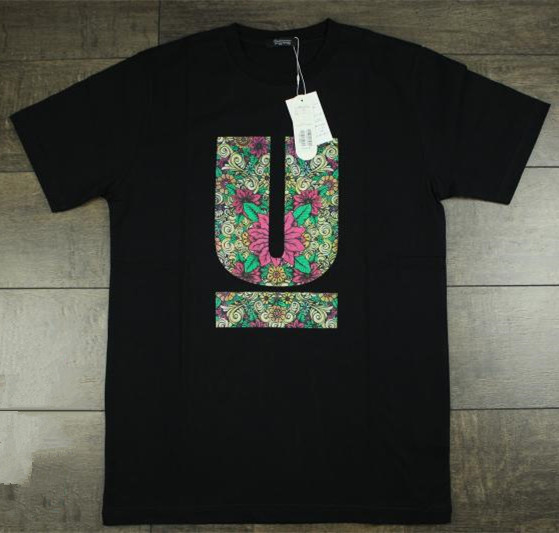 UNDERCOVER(アンダーカバー) ロゴ 花柄 Tシャツ メンズ Ｌサイズ