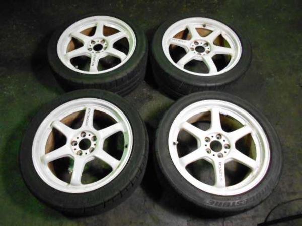 GC8 インプレッサ プロドライブ 17インチアルミホイール4本(ラジアル 