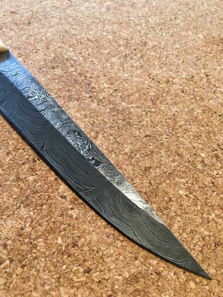 【未使用非売品】ダマスカス包丁 小刀 引刃 RUTpull CaW T【送料無料】