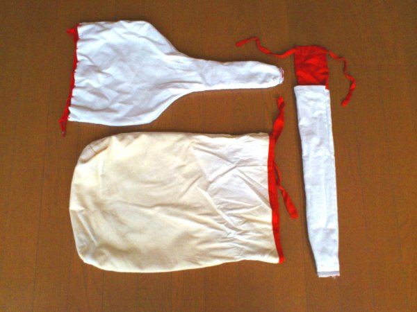 津軽三味線・太棹三味線用 三つ折り袋 (三つ折 三折 三ツ折 三ッ折 三つ組 三ツ組 三ッ組)_2