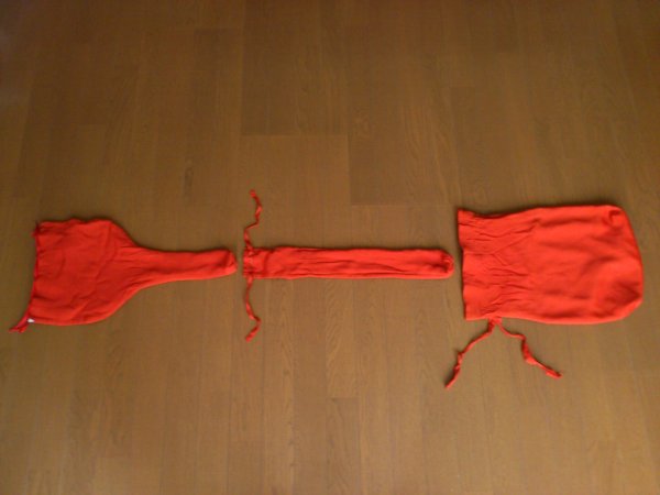 津軽三味線・太棹三味線用 三つ折り袋 (三つ折 三折 三ツ折 三ッ折 三つ組 三ツ組 三ッ組)_3