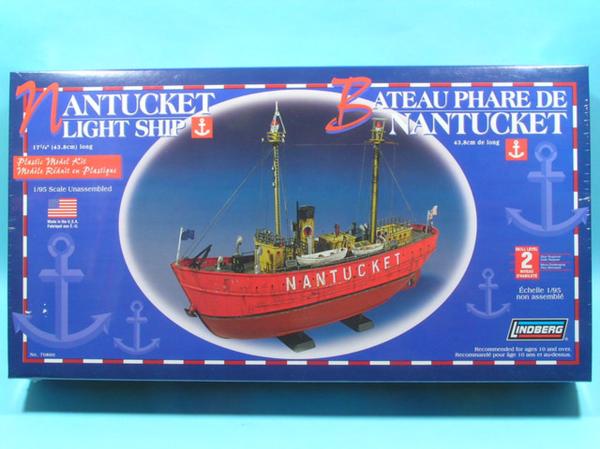 1⁄95 Scale Plastic Nantucket Light Ship Lindberg らけ＠ボストン
